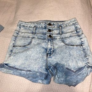 Refuge Highwaisted Jean Shorts